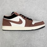 超强福利160 #Ry超级性价比 Air Jordan Aj1 Low 低帮系列 白棕小摩卡 Dc6991-200 全新流水线出品 全配色原鞋对照 原楦原纸板开
