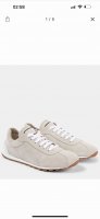 bc礼物早春新品]Brunello Cucinelli 女士小牛皮拼接休闲运动鞋 舒适百搭 装饰镶珠运动鞋 鞋面：一比一复刻高丝光、牛皮拼接特殊材料 搭配五金链
