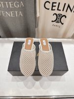 高版本出厂 半托 独家新品 Alaia 阿莱亚25Ss 走秀款平底半托网面芭蕾舞鞋 最近超火的一款平底鞋 章小蕙同款 甜酷芭蕾风 人气超高的一款芭蕾舞鞋，浪漫又