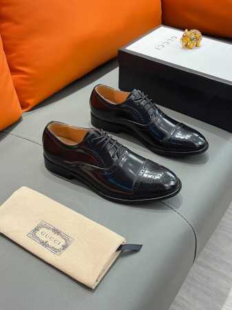 商品名称：Gucci 古驰 正规码数: 38-44 西装鞋 商品材料：精选 进口牛皮鞋面，柔软羊皮内里；原厂大底。 - 点击图像关闭