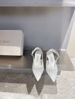 顶级品质Jimmy Cho025春夏新品网纱烫钻尖头小猫跟后空凉鞋 Jc经典水晶烫钻网纱高跟鞋 超级仙的一款啊 美得让人窒息 超闪昂贵施华洛世奇水晶钻 Blin