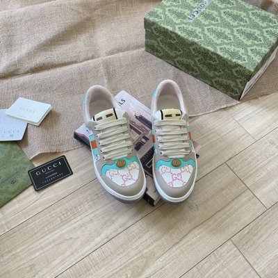 出厂： Gucci 古驰2025顶级专柜 代购系列 官网上新 全球同步 古驰顶级情侣脏脏鞋 情侣鞋 古驰情侣 Gucci鞋控 小红书热搜常客 情侣穿搭Oot D
