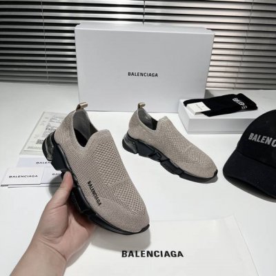 Balenciaga 顶级质感 巴黎世家情侣款：34 45，最新款Bb巴黎袜子鞋 同步最新气垫大底、鞋面滴胶工艺。大厂生产顶级版本 原版针织面料 原版Logo
