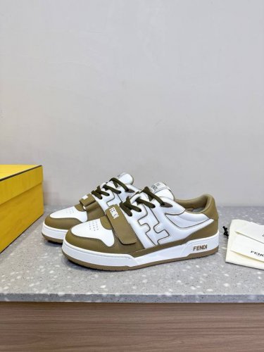Fendi 芬迪 25Ss春夏新款 Match胶囊系列 情侣款 休闲 运动鞋 板鞋 设计师Kim Jones打造的首款运动鞋Fendi Match 和Lv驴牌的
