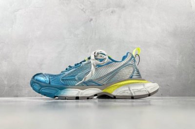 最新外贸批次Balenciaga 巴黎世家 3Xl 白蓝渐变色 货号 734734W3Xts9479 尺码 35 36 37 38 39 40 41 42 43