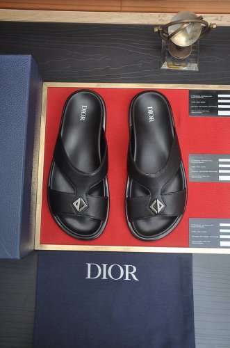 出厂价p 迪奥Dior 市场最高版本拖鞋新品Christian Dior-克里斯汀 专柜顶级原单货可随意对比原版无论从楦型 材质面料 走线 以及内里材质制作工艺