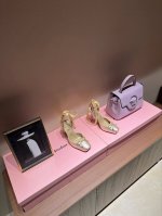 2025春夏新款时装走秀芭蕾蝴蝶结高跟凉鞋CL红底永远的 红底高跟新款红底芭蕾高跟鞋 没什么好说的就是一整个美疯#致命的诱惑刚刚上脚试了 非常好穿非常稳 也非常