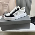Prad*普拉达 专柜爆款男鞋，官网1:1制作进口牛皮网面，牛皮内里原厂特供原版底，38-44 45订做不退换