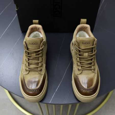澳洲进口加厚羊毛 品牌：UGG正品代购 尺码：39 44 等级： 官网1:1 材料： 头层真皮防水防冻鞋面 真毛内里 原版防滑耐磨大底 款式类别：男士休闲鞋 搭 - 点击图像关闭