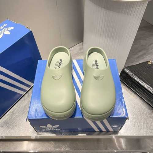 橙子出厂价p 阿迪达斯 Adidas 三叶草 Adifom Stan Smith Mule 防滑耐磨轻便 厚底凉鞋穆勒鞋厨师鞋 情侣款 市场唯一正确版本 原版开