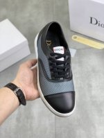 工厂p价p 实价 Dior 2025迪奥原版系带低帮男鞋 经典款休闲鞋本款是官方主打经典款 质量 原厂名师制作 采用优质牛皮配原版材料舒适透气网布內里猪皮鞋垫