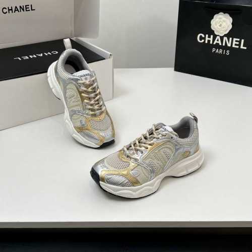 最新款 顶级品质！海外版！香奈儿 CHANEL 25sshuo阔型老爹鞋系列运动鞋 各大博主社交日推款认准我家细节实拍这季新款简直闭眼入，上脚狂好看，率性的休闲