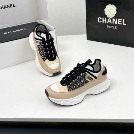 最新款 顶级品质！海外版！香奈儿 CHANEL 25sshuo阔型老爹鞋系列运动鞋 各大博主社交日推款认准我家细节实拍这季新款简直闭眼入，上脚狂好看，率性的休闲 - 点击图像关闭