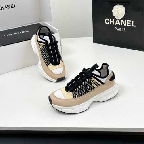 最新款 顶级品质！海外版！香奈儿 CHANEL 25sshuo阔型老爹鞋系列运动鞋 各大博主社交日推款认准我家细节实拍这季新款简直闭眼入，上脚狂好看，率性的休闲