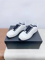 男码+10 Chanel 小香25ss最新款时尚休闲德训鞋！Chanel新品宝藏球鞋、颜值超高，让人难以释怀！超多网红推荐款！对版新色 小牛皮面料拼接荔枝纹磨砂