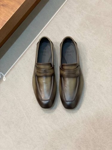 Berluti布鲁提Lorenzo Drive Camoscio鹿皮乐福鞋 size 39~44 38 45订做 绅士的缤纷夏季 用 Berluti打开 闲适易