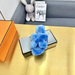 代购级别Hermes爱马仕二舅毛拖 可做无标： 注：无标需定做 2024官网、小红书同步最新配色爱马仕爆款火热上线，做工升级版，高品质！ 时尚潮流小羊毛H拖秋冬