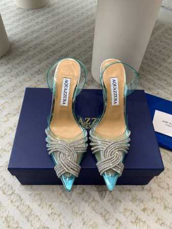 Aquazzura 24Ss 惊艳火爆款、菠萝 王室贵族的钟爱雍容华贵、气质高雅、到手如图柜级品质 进口真丝 Pv C透明片面料．璀璨别致水钻饰扣、小羊皮内里、 - 点击图像关闭
