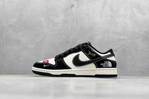 400 現貨 终端放店 Xc版 Nike Sb Dunk Low X The North Face 龙年限定 黑白小钩满天星 纯原大厂出品 极力推荐 原装头层材