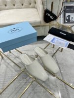 上新 现货 拆原板1:1复刻 最高版本 2025Prada 早春走秀T台爆款 最新春款 粗跟小方头系列 出厂价P 真皮大底 220 仿真皮底 女神必备 上脚超级