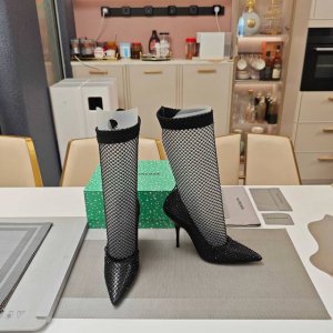 Balenciaga2025 秋季最心水鞋款 Balenciaga官方全新钻石亮闪闪的限量版 满钻高跟网袜靴 采用原版澳超闪钻点缀 包裹整个皮制单鞋 隆重上市