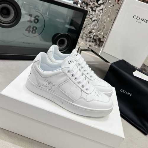 冲量价: Celin*]New运动小白鞋热爱运动的你怎么少得了Celine的运动鞋呢经典的纯色风格，加入了撞色元素，简约时髦，看上去就很有高级感，让你一眼就爱上