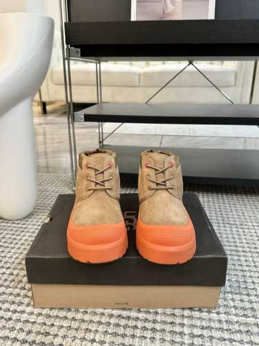 男装10 Ugg王一博同款塔斯曼 UGG Tasman Weather Hybrid一秒蹬 男女同款经典Tasman鞋型之上加入大橘底机能撞色设计，环保防水防雪