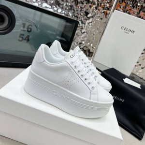 冲量价: Celin*]New厚底运动鞋热爱运动的你怎么少得了Celine的运动鞋呢经典的纯色风格，加入了撞色元素，简约时髦，看上去就很有高级感，让你一眼就爱上