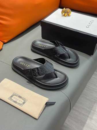 商品名称：Gucci 古驰 正规码数 38-44 拖鞋 商品材料：精选进口原版面料，原厂特供原版底。 - 点击图像关闭
