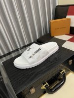 调工厂P价 男装男鞋 运动原单 Louis Vuitton 官网爆款路易威登 Lv男士拖鞋 专柜同步发售 ！意大利进口原版面料 原厂特供原版底 码数：38-44