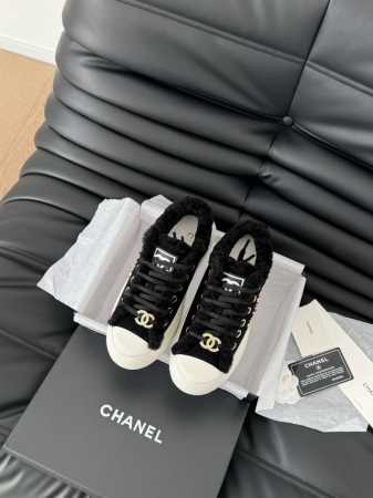 Chanel 24P新款大头饼干鞋 原版开发顶级版本 鞋面正品一致 内里羊皮 TPU大底 非普通版本橡胶大底 Size:35-39 其他码数定做 - 点击图像关闭