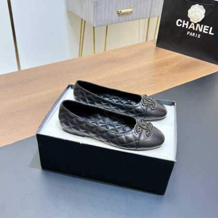 顶级版本 官网同步Chanel 24早秋新款 菱格新扣芭蕾舞、单鞋 香奶奶家一贯的优雅名媛气质 高级感十足 上脚非常nice～ 不管光脚穿或搭配裙装、裤装、 都 - 点击图像关闭