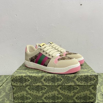 橙子出厂价p 跑量主推款 Gucci 古驰小脏鞋系列 经典原型复古百搭做旧老爹板鞋 复古学院风 怀旧版 原装意大利进口 全套包装 广东代工出品 原档原标原盒 随