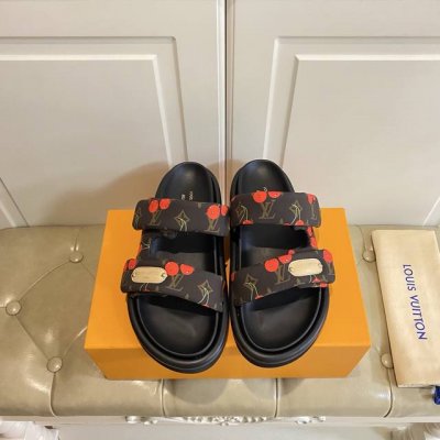 出厂价p 路易威*Lv经典款 新色印花 羊皮里 35-40码 41 42码定做不退换