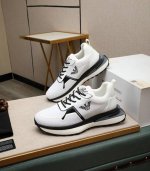 出厂价 Armani 阿玛尼 2024年官网最新款 专柜同款新品休闲鞋 席卷全球 进口意大利小牛皮面料 上脚效果非常赞 原单品质 码数:38–44