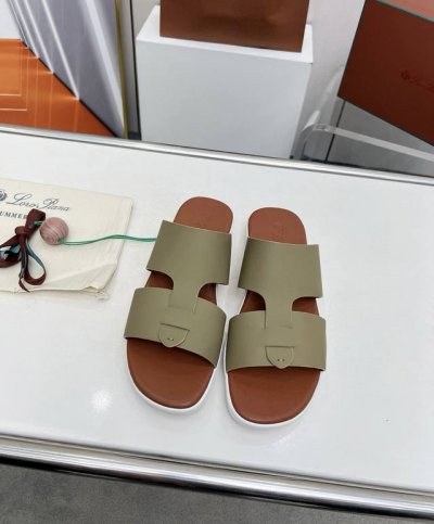 出厂 鸵鸟纹+20。Loro piana*顶级正品级高版男Lp拖款购买原版1:1复制 于1924年4月24日一手创立现有的Loro piana公司。家族经营至今