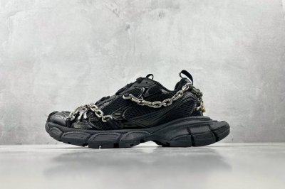 代购版 Balenciaga巴黎世家 3Xl 黑色 童心锁 货号 825622 W3Xpl 1882 尺码 35 36 37 38 39 40 41 42 43