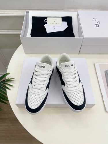 CELINE 赛琳 25 2025春夏新品 拼色小白鞋休闲鞋上新！ 这一季的赛琳真的是开了挂、太有特色了 今年必须要入手一双celing 小白鞋 ，复古风经典款