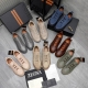 商品商标：Ermenegildo Zegna 杰尼亚 休闲鞋 正码码数: 38-44 45.46 定做不退换 商品材料：精选 头层牛皮拼接荔纹鞋面 牛皮内里 原