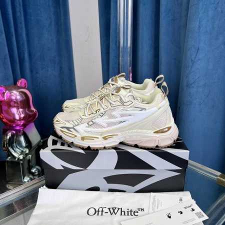 莞产顶级版本Off-White C O Virgil Abloh 年Ow最新款跑鞋 百分百原盒正确版 原楦原纸板数据开发 4层分离大底 鞋面采用3D立体打印和多 - 点击图像关闭