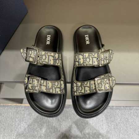 码数38-45 dior迪奥 最新款H-Town 系列 Oblique 厚底 拖鞋 凉鞋 原版购入开发 做货 这款 Dior H-Town 凉鞋致敬运动风格经典 - 点击图像关闭