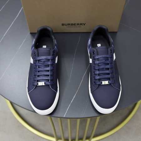 牛里 Burberry巴宝莉 经典低帮滑板套脚鞋｜进口牛皮搭配经典格纹布料｜舒适透气内里｜原版大底｜做工精细穿着舒适 Size：38-44 45定做 - 点击图像关闭