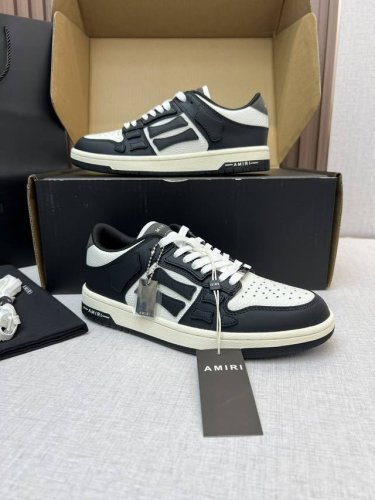 出厂价pp #情侣款 官网同步飞机盒包装 顶级版本 认准独家品质 区分市场通货 amiri埃米尔骨头鞋 官网同步更新情侣款最新配色 注意区分细节 接受一切对比