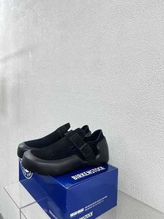 Birkenstock Reykjavik 高品质新款 Birkenstock全新产品线Reykjavik 日本也发售了， 黑色 经典麂皮鞋面被橡胶包围，有种似 - 点击图像关闭