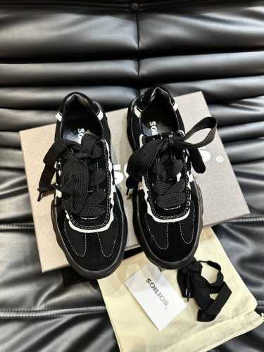 Soilios P: Size:35-44，45订做 Soilios上新 情侣款鹿晗 邓超 陈赫 吴克群各大明星上脚图 相当炸裂 半个娱乐圈都在穿 磨砂拼牛皮鞋