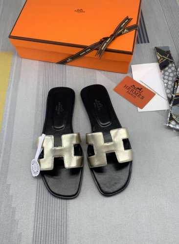 出厂价Pp：300赠送随机搭配丝巾 品牌：Hermes官网最新经典色系 编号：H01-220330 颜色：金色 码数：35-40全码 34 41 42定做不退不