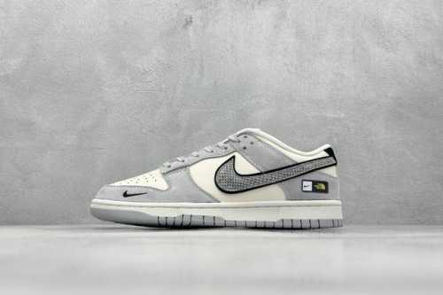 400 現貨 终端放店 Xc版 Nk Sb Dunk Low 北面蛇年系列 灰白灰勾 周年高端定制 低帮休闲板鞋 #定制鞋盒 大厂纯原品质出货 超高清洁度 皮料