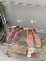 Loro Pian* LP万年经典款乐福鞋 简约时尚 脚感超级舒适 一天可以暴走两万步的鞋子 超级百搭款！ 原版购入开发 顶级品质！ 鞋面原版麂皮 进口胎皮里