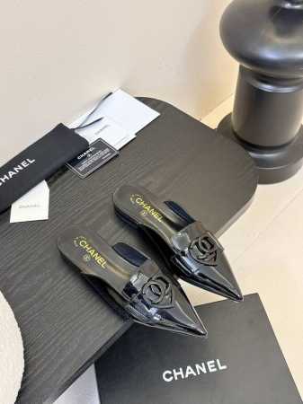 Ch*anel 25C新款爱心扣尖头单鞋 凉鞋绝美玛丽珍系列很难不爱鞋面 漆皮 内里羊皮 真皮大底原版开模五金 Size:35-39 4041定制 - 点击图像关闭