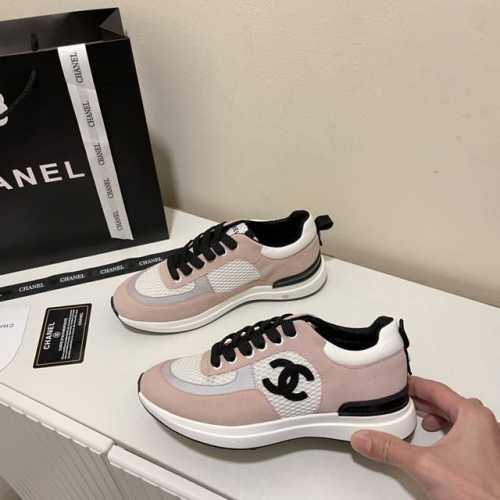 橙子出厂价p chanel 香奈儿经典款 网面透气小白鞋 休闲运动鞋 各大博主社交日推款 这季新款简直闭眼入 上脚狂好看 率性的休闲运动风 演绎香奈儿的时髦女性